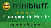 Kassandra joue au Minibluff